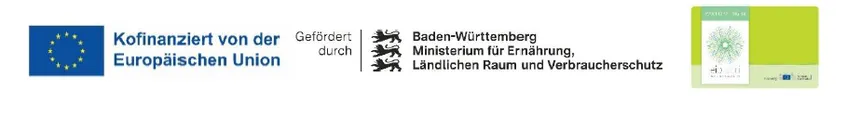 Kofinanziert von der Europäischen Union · Gefördert durch das Ministerium für Ernährung, Ländlichen Raum und Verbraucherschutz Baden-Württemberg · EIP-AGRI
