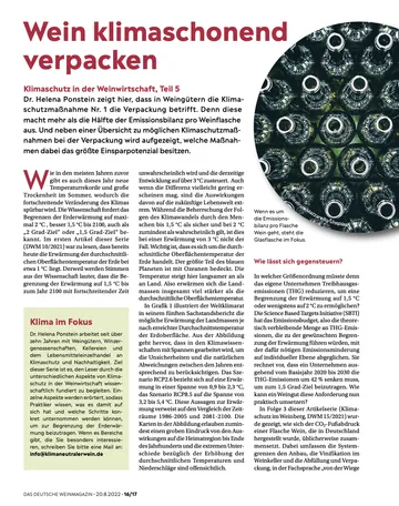 Wein klimaschonend verpacken